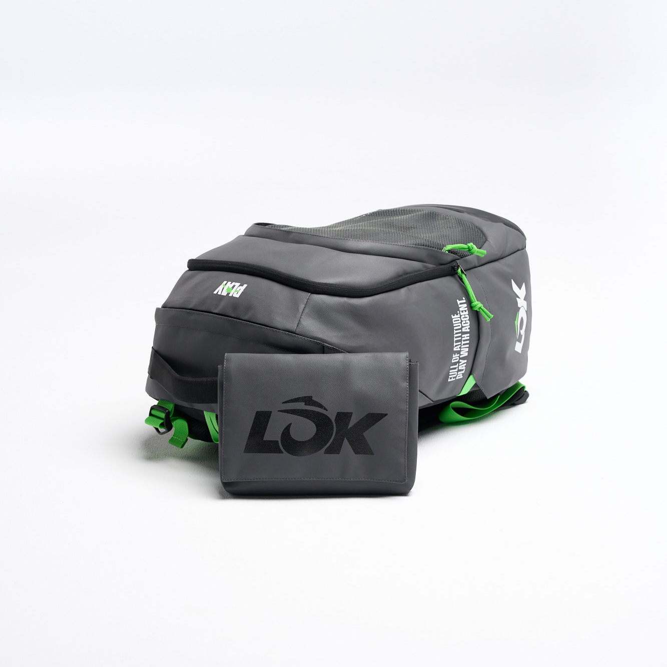 LOK MAXX Backpack BLACK - Image 4