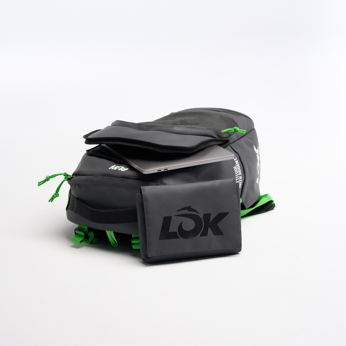 LOK MAXX Backpack BLACK - Image 6