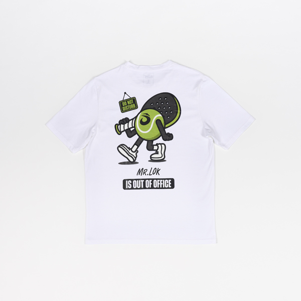LOK Out Of Office TEES White - Image 4