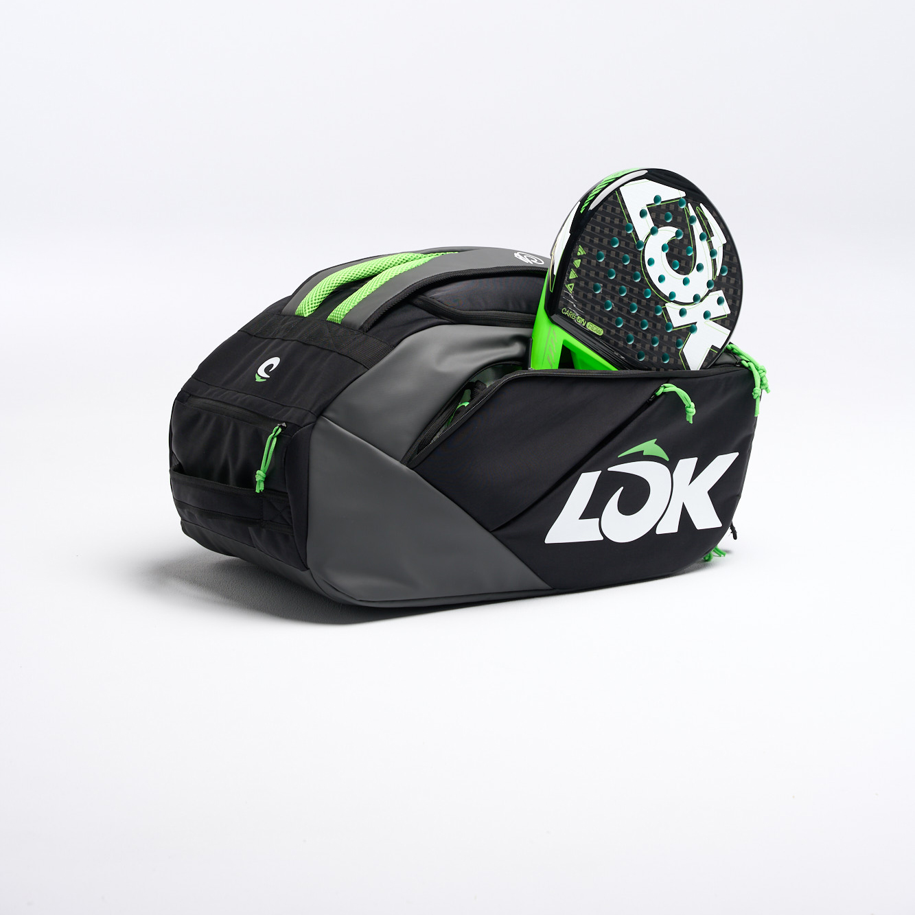 LOK MAXX Racket Bag BLACK - Image 2