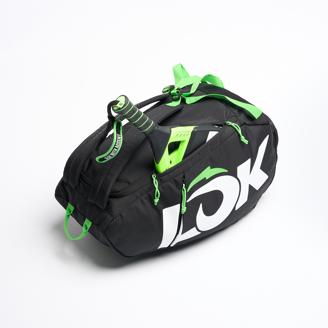 LOK ONE Racket Bag BLACK - Image 7