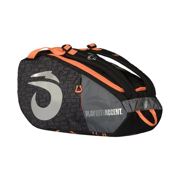 LÕK Racket Bag One Gen 2 Black Orange - Image 3